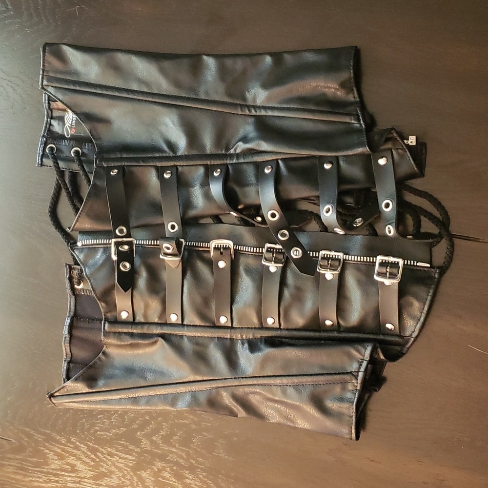 Lace up corset